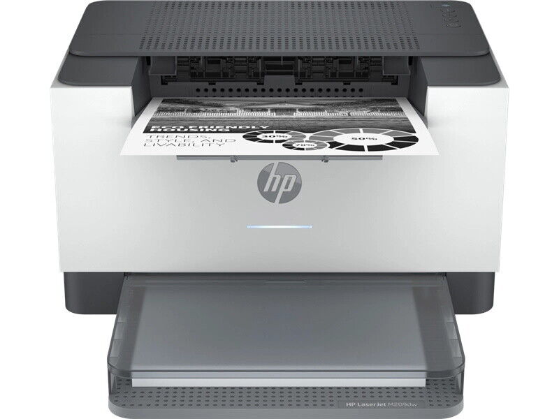 Imprimante laser HP Drucker LaserJet M209dw noir blanc