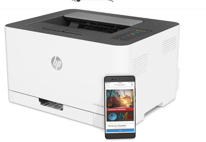 HP Color Laser 150nw Farb-Laserdrucker DÉFECTUEUX