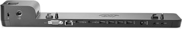 HP D9Y32AA 2013 UltraSlim Dockingstation schwarz Einzeln schwarz