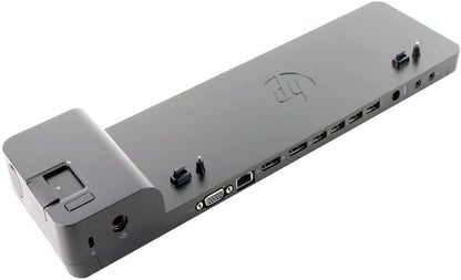 HP D9Y32AA 2013 UltraSlim Dockingstation schwarz Einzeln schwarz