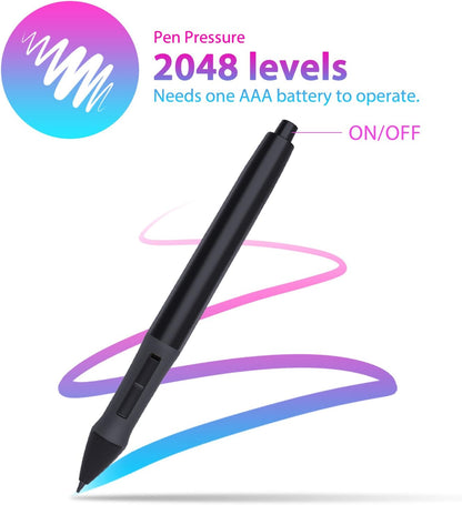 Huion 420 OSU Grafiktablett 4 x 2,23 pouces Tragbarer Stylus Zeichnung Pen Tablet, tablettes graphiques, tablette de dessin, tablettes graphiques pour PC, tablette numérique Stifttablet Grafik Tablet Graphics Zeichntablet