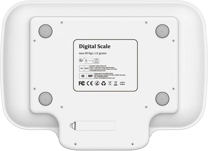 ICARE-PET Digitale Babywaage für Kleinkinder und Haustiere, 15Kgs (± 1g),