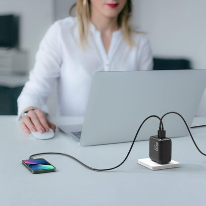 imuto Powerbank PD 65W 27000mAh Externer Akku mit 65W USB-C Ladegerät
