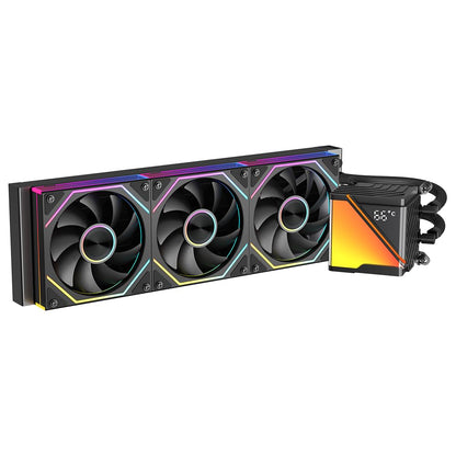 Jungle Leopard Stellar Realm-RS CPU Aio Wasserkühlung 360mm mit Temperatur display