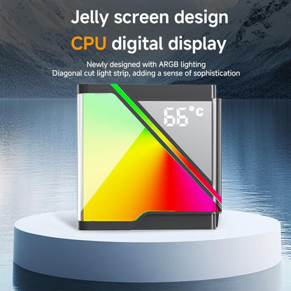 Jungle Leopard Stellar Realm-RS CPU Aio Wasserkühlung 360mm mit Temperatur display