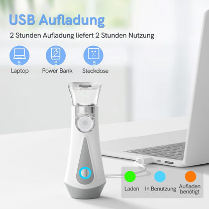 JOSSIS Inhalationsgerät, Ultra Leise für Erwachsene, Kinder