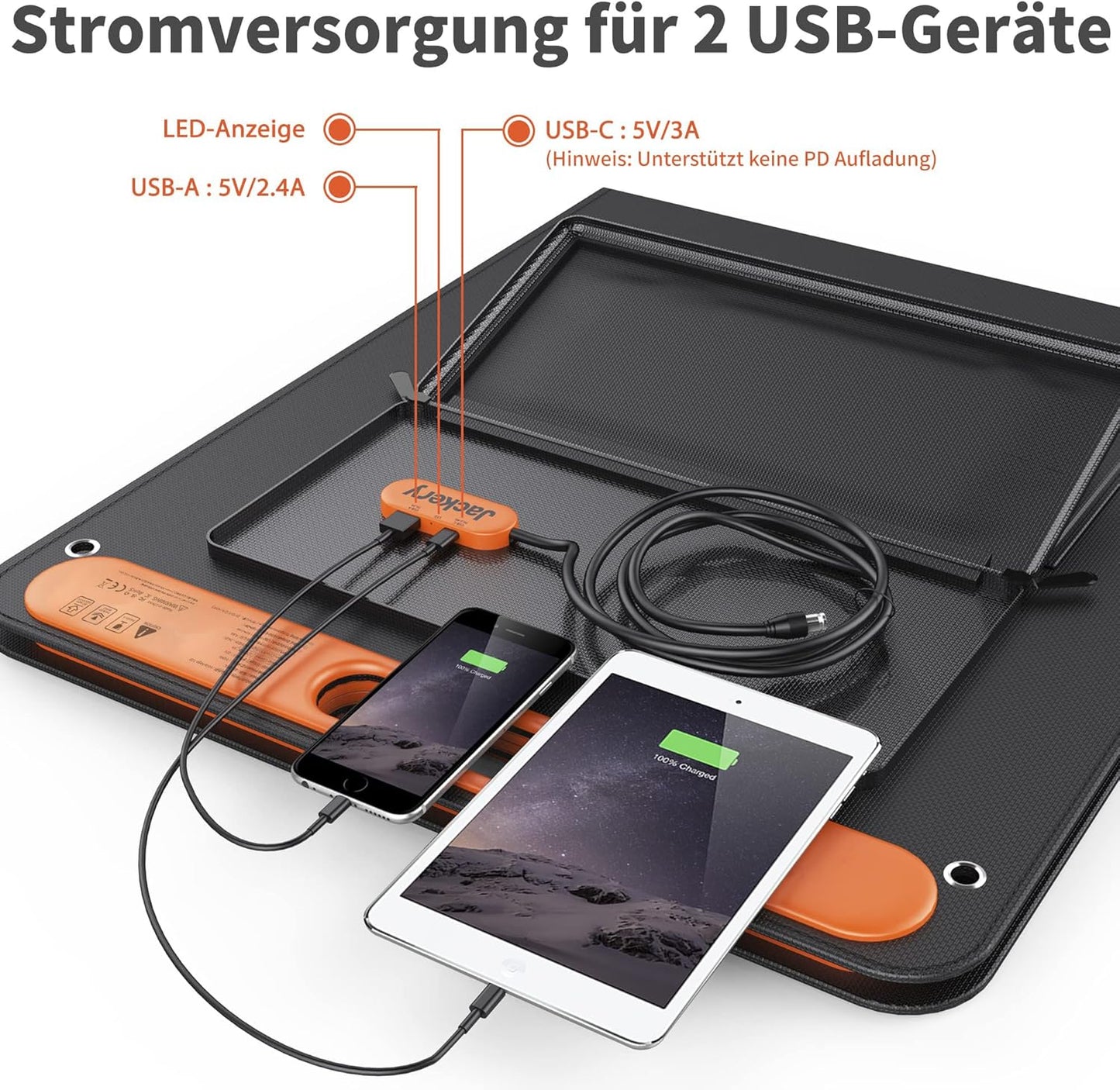 Panneau solaire Jackery Faltbares SolarSaga 100