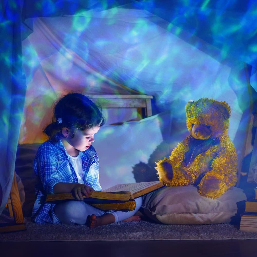 Joycabin – projecteur de lumière nocturne Galaxy, lumière de nuit, lampe de musique LED Aurora Bluetooth
