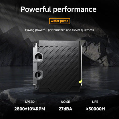Jungle Leopard Stellar Realm-RS CPU Aio Wasserkühlung 360mm mit Temperatur display
