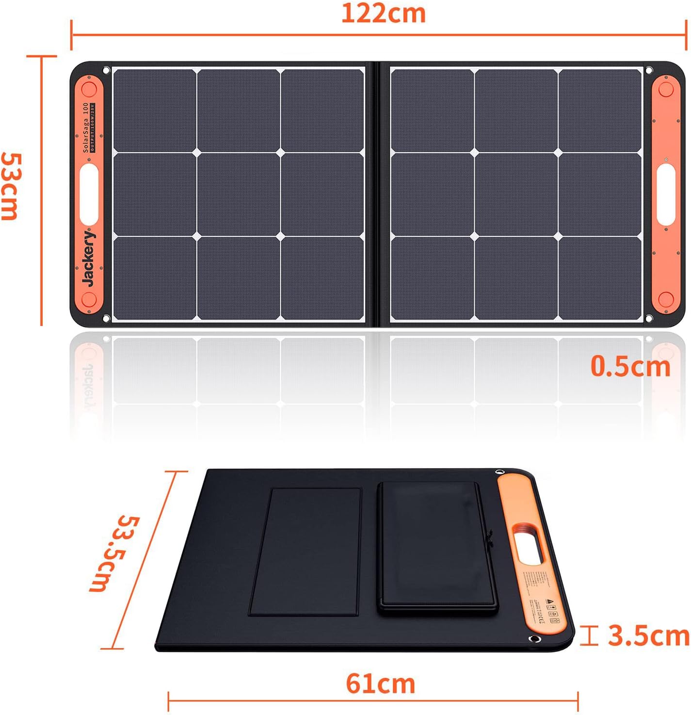 Panneau solaire Jackery Faltbares SolarSaga 100