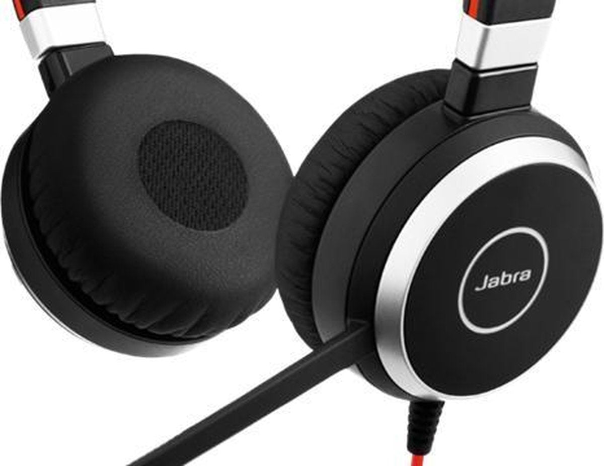 Casque Jabra Evolve avec microphone 6399-823-109 Noir (utilisé)