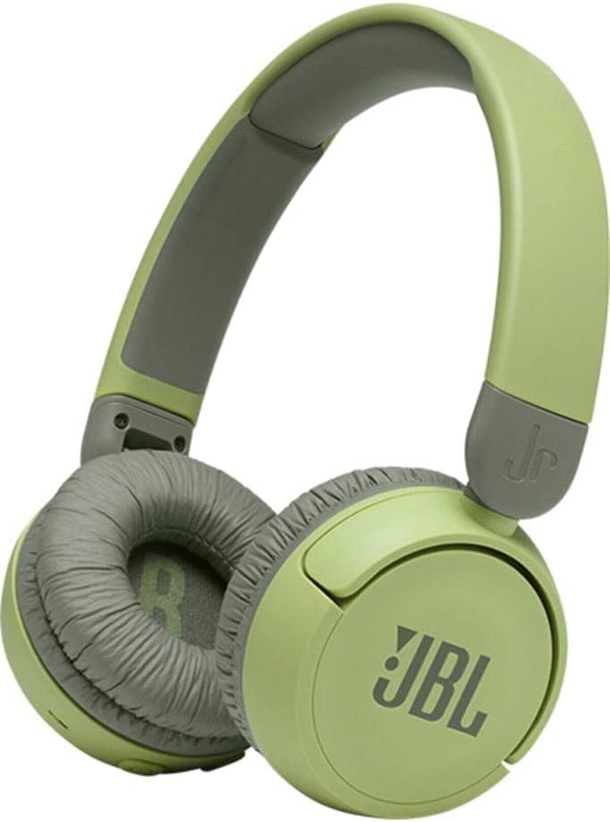 JBL JR310 BT On-Ear Kinder-Kopfhörer Grün  Bluetooth-Ohrhörer mit Headset und Fernbedienung