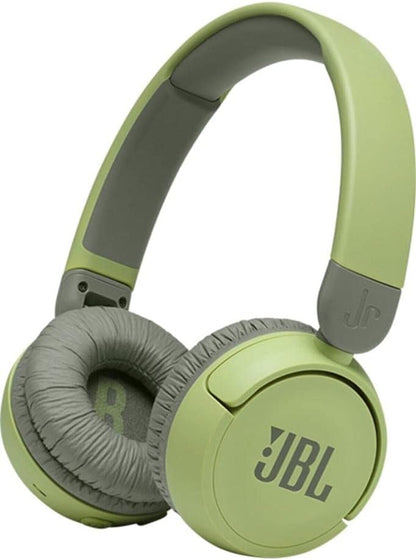 JBL JR310 BT On-Ear Kinder-Kopfhörer Grün  Bluetooth-Ohrhörer mit Headset und Fernbedienung