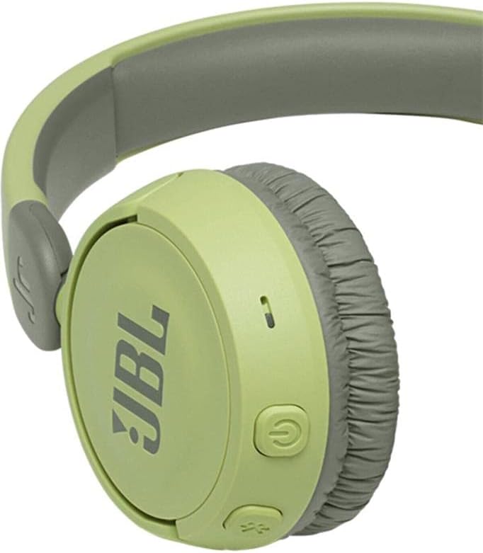 JBL JR310 BT On-Ear Kinder-Kopfhörer Grün  Bluetooth-Ohrhörer mit Headset und Fernbedienung