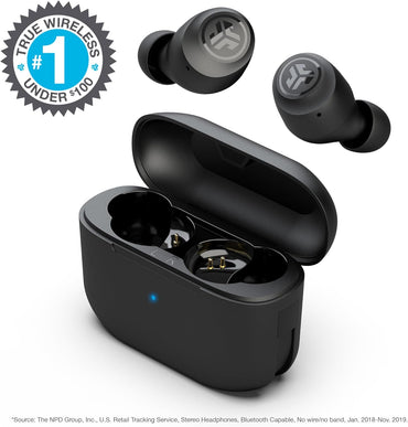 JLab Go Air Pop In Ear Kopfhörer 32+ Std Headphones Schwarz