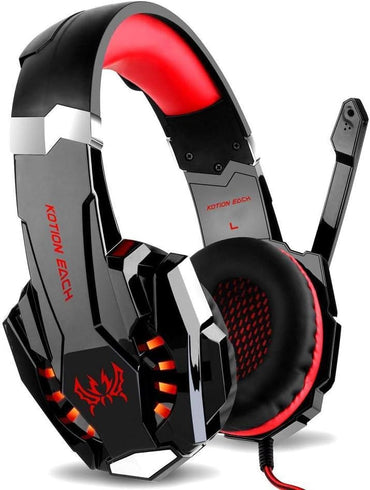 Kotion Each Gaming Headset G9000 mit Mikrofon für PS4 Xbox One PC