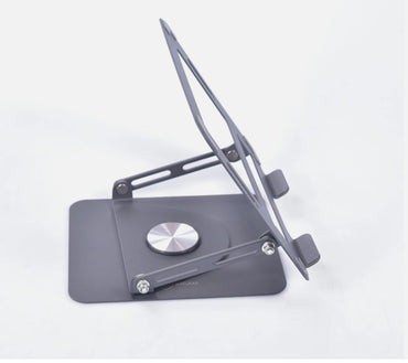 Laptopständer für Schreibtisch [360 Grad Drehbar] Höhenverstellbar (MacBook Pro/Air Laptops) schwarz