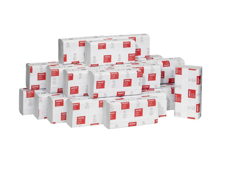 KATRIN Papierhandtücher 61570 Non Stop M2 wide Interfold-Falzung 2-lagig