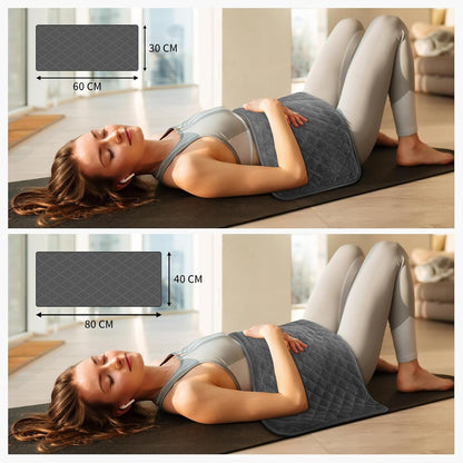 KDTI Heizkissen mit Abschaltautomatik, 40 x 80 CM Schnell Tiefenwärme Elektrische Wärmekissen