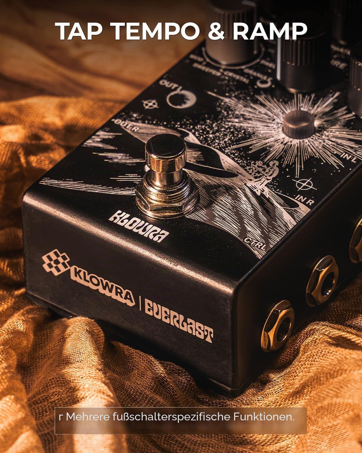 Klowra Effektgerät Everlast Delay Pedal