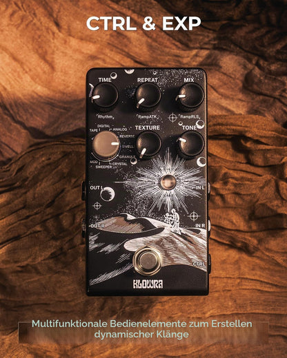 Klowra Effektgerät Everlast Delay Pedal