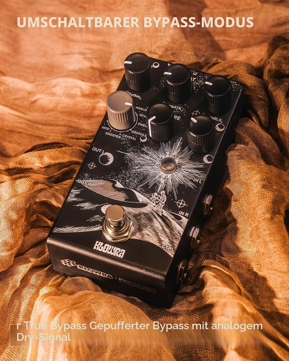 Klowra Effektgerät Everlast Delay Pedal