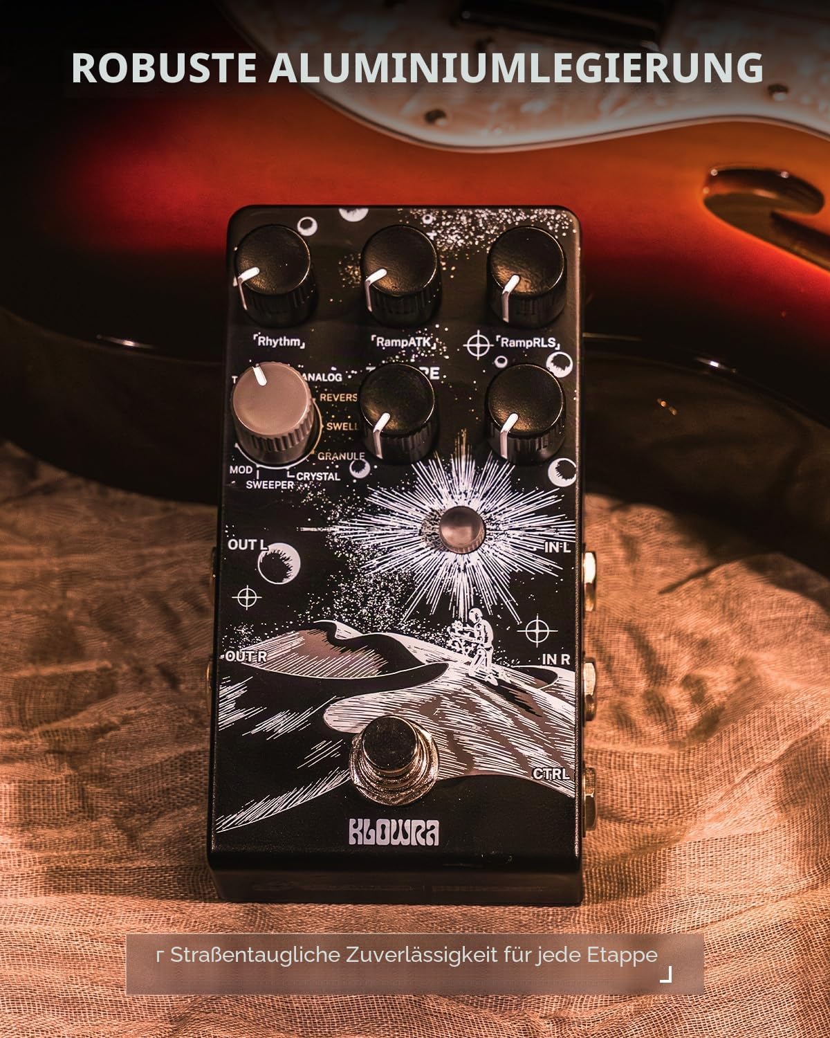 Klowra Effektgerät Everlast Delay Pedal