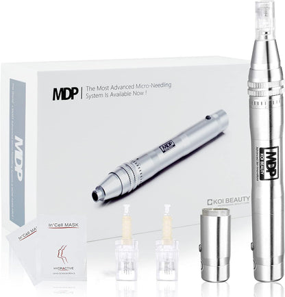 Koi Beauty Elektrischer Derma-Pen,  Microneedling Pen, professioneller Stift, 0,25–2,5 mm
