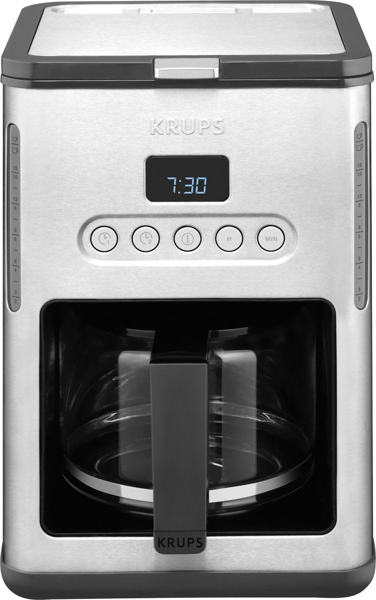 Machine à café filtre Krups KM442D Control Line avec une puissance de 1,25 L
