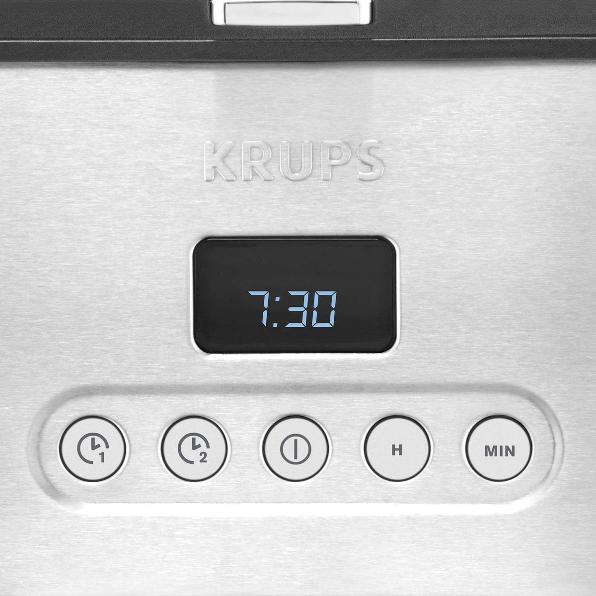Machine à café filtre Krups KM442D Control Line avec une puissance de 1,25 L