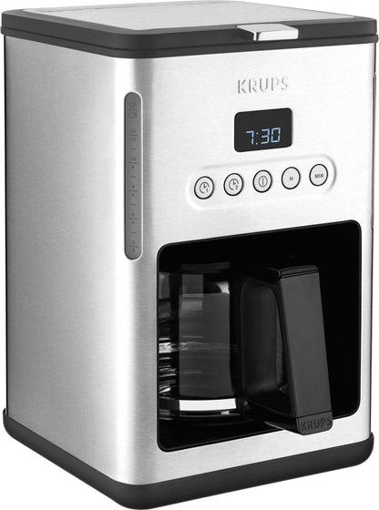 Machine à café filtre Krups KM442D Control Line avec une puissance de 1,25 L