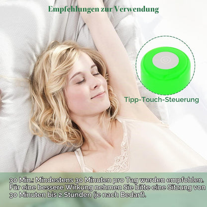 KTS Grünes weißes Lichttherapie Gerät,für Schlaflosigkeit, Migräne, Angstzustände,