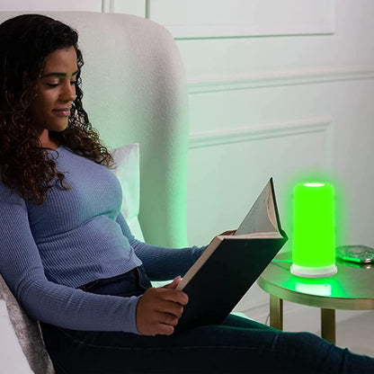 KTS Grünes weißes Lichttherapie Gerät,für Schlaflosigkeit, Migräne, Angstzustände,