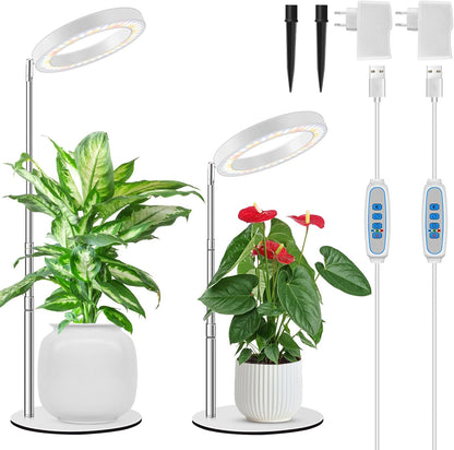 Kullsinss Pflanzenlampe led Vollspektrum, 94 CM mit 80 LEDs,3 Lichter Modi (2 Stück) 