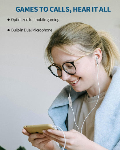 KZ Duet Dual Driver Kabelgebundene In-Ear-Kopfhörer mit Mikrofon für Gaming, PC,