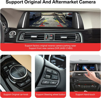 Leadsign 10,25" Wireless CarPlay Android Auto Bildschirm für BMW 5er F10/F11(2010–2012, CIC)
