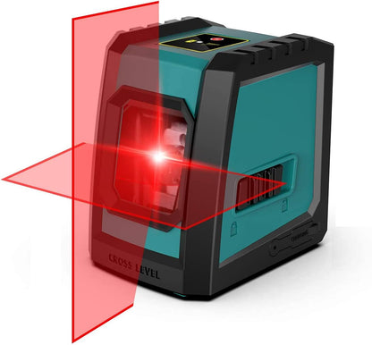 Laser à lignes croisées Mileseey L52R, laser à lignes autonivelant avec 6 fermetures magnétiques et adhésives