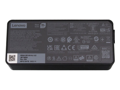 Chargeur adaptateur secteur USB-C Lenovo 65 W d'origine pour ThinkPad