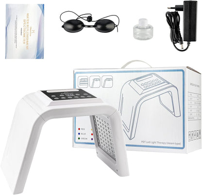 OMENIA 7-Farben-LED-Licht-Gesichtsmaske gegen Mitesser, Schönheit