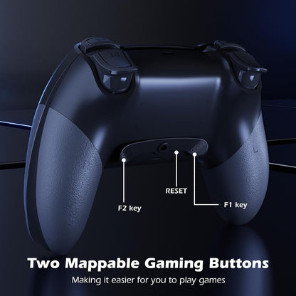 LATEC Controller für PS4, Wireless Controller für PS-4/Pro/Slim,Doppelter Vibration, Turbo
