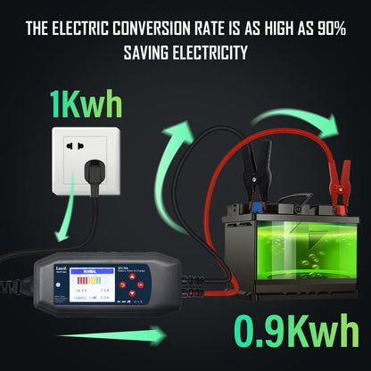 Testeur et chargeur de batterie de voiture LANCOL 12 V, testeur de charge de batterie 100-3000 CCA