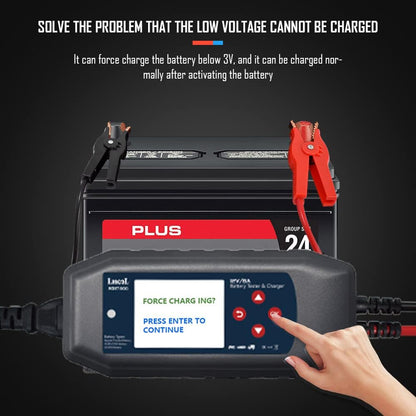 Testeur et chargeur de batterie de voiture LANCOL 12 V, testeur de charge de batterie 100-3000 CCA