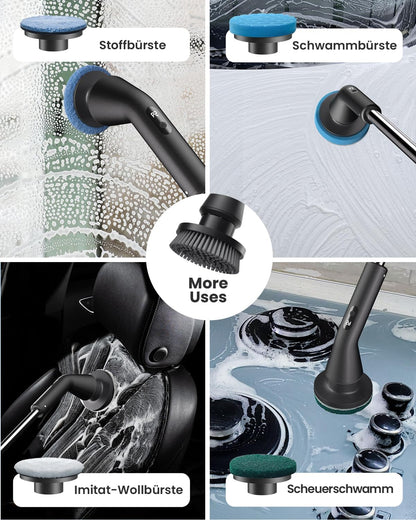 Leebein Elektrische Reinigungsbürste, 7 in 1 Spin Scrubber, IPX7