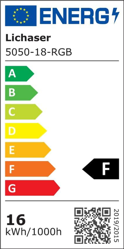 Lichaser COB  LED Streifen für Akustikpaneele, 6 Rollen WiFi Warmweiss 12V (1,5M) 