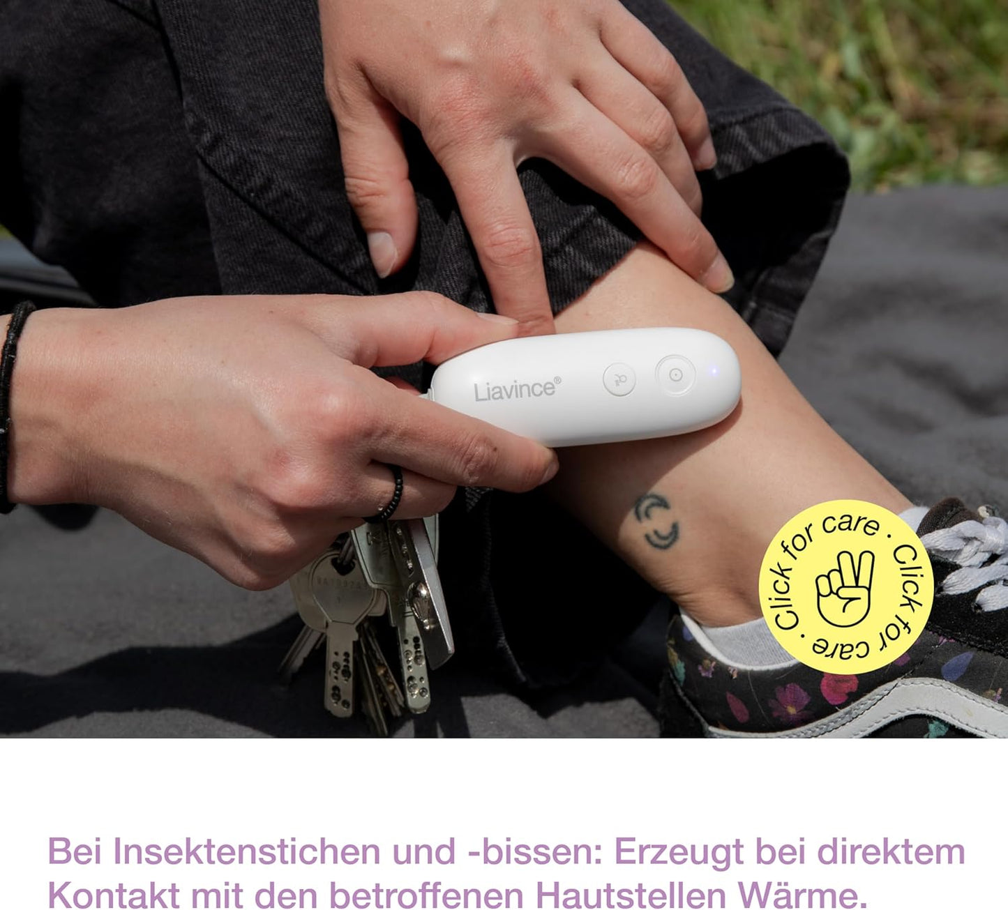 Liavince Insektenstich-Heiler, Insektenstich-Stift, Mückenstich Hitzestift,Wärmestift gegen Juckreiz/Schwellungen