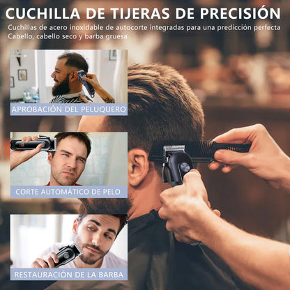 Machine de coupe de cheveux pour cheveux, sèche-cheveux, avec écran LCD, coupe, USB, sèche-cheveux électrique, pour le soin des cheveux et sèche-cheveux