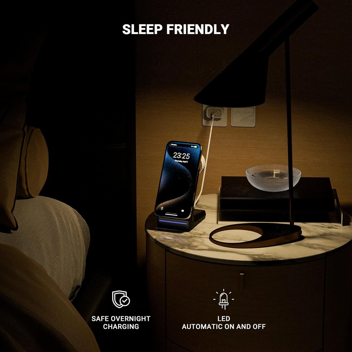 LTLIUU 3 in 1 Wireless Charging Station for Apple Devices, 15W Fast Mag-Safe Charger