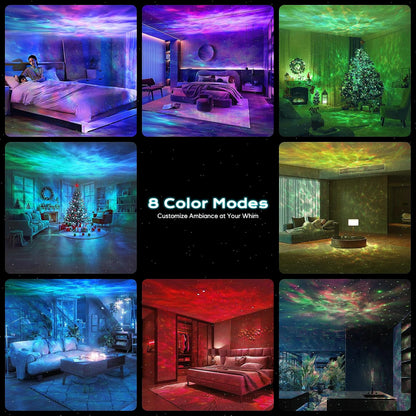 Astronauten Sternenhimmel Projektor mit Fernbedienung Weiß