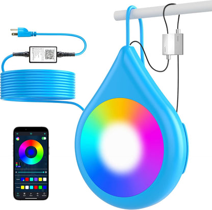 Pompe de piscine Mexllex 15 W, protection IP68, étanche, avec aimant et contrôle par application