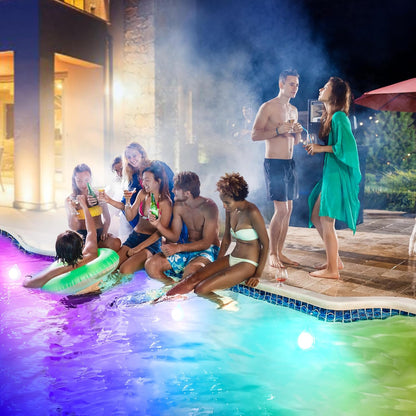 Pompe de piscine Mexllex 15 W, protection IP68, étanche, avec aimant et contrôle par application